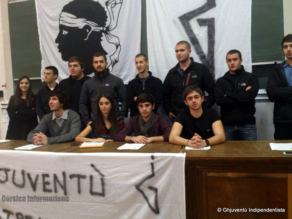 #Corse – Retour du syndicat étudiant Ghjuventù Indipendentista sur le campus cortenais